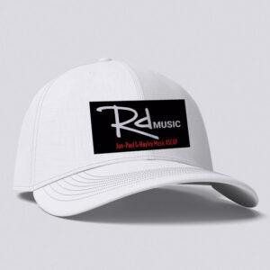 RD Music Logo Hat – Classic White Edition