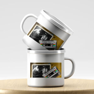 TOMA/NATTO Retro Cassette Mug