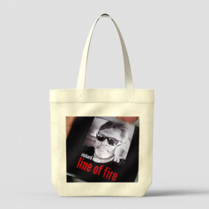 “Line of Fire” Tote Bag – Richard Natto Signature Edition